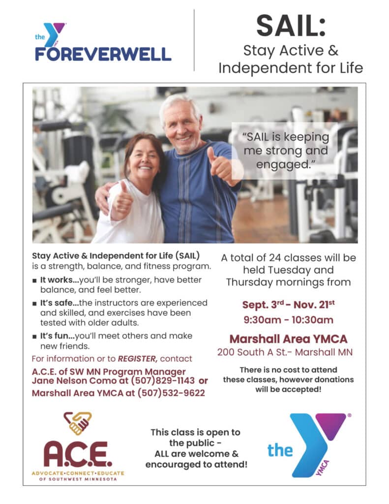 SAIL flyer YMCA Class Sept Nov2024