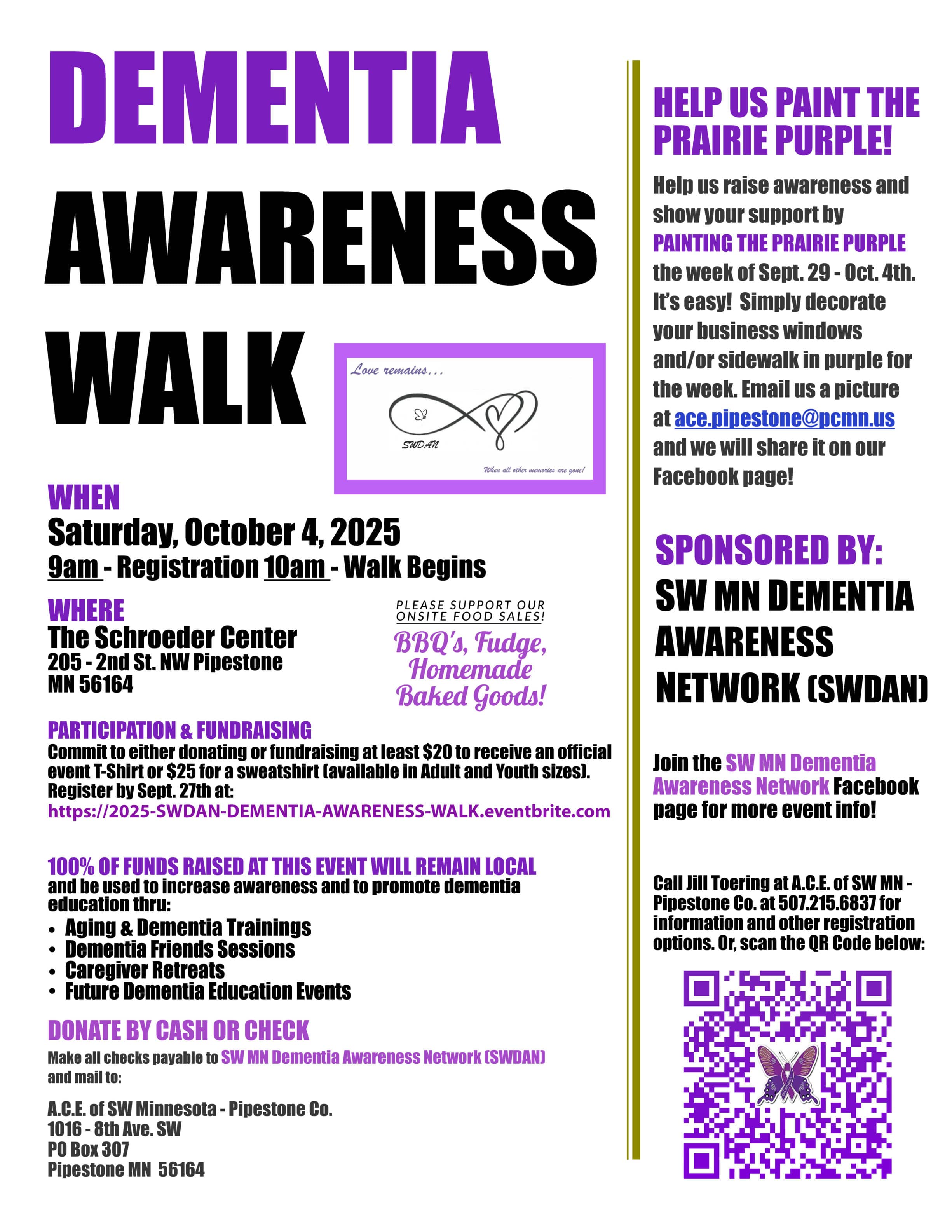 2025 swdan dementia awareness walk flyer final