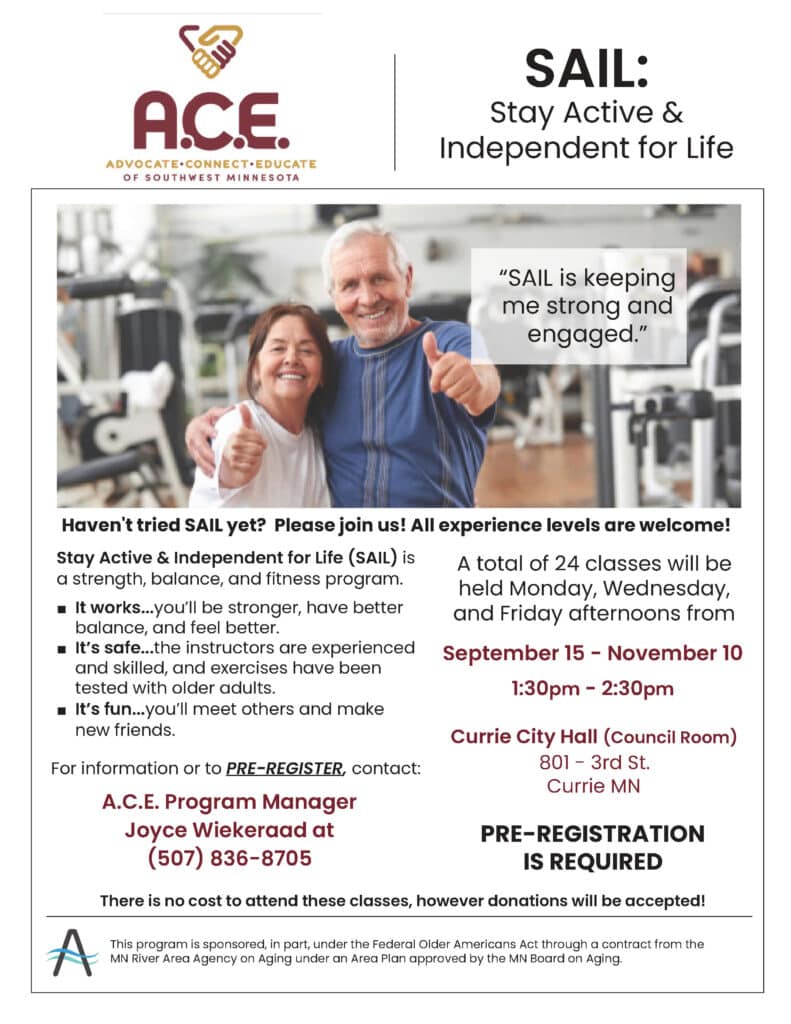 sail class flyer (3d) currie city hall sept nov2025