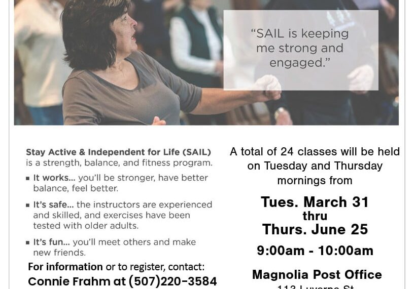 sail class flyer rsvp magnolia mar jun26