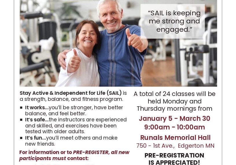 sail (rsvp) flyer edgerton jan mar2026